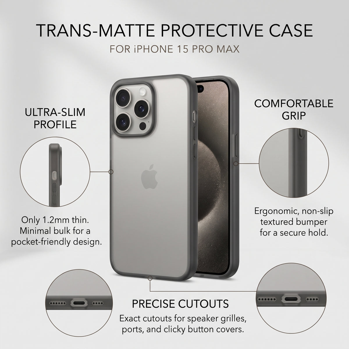 iPhone 15 Pro Max Protective Case