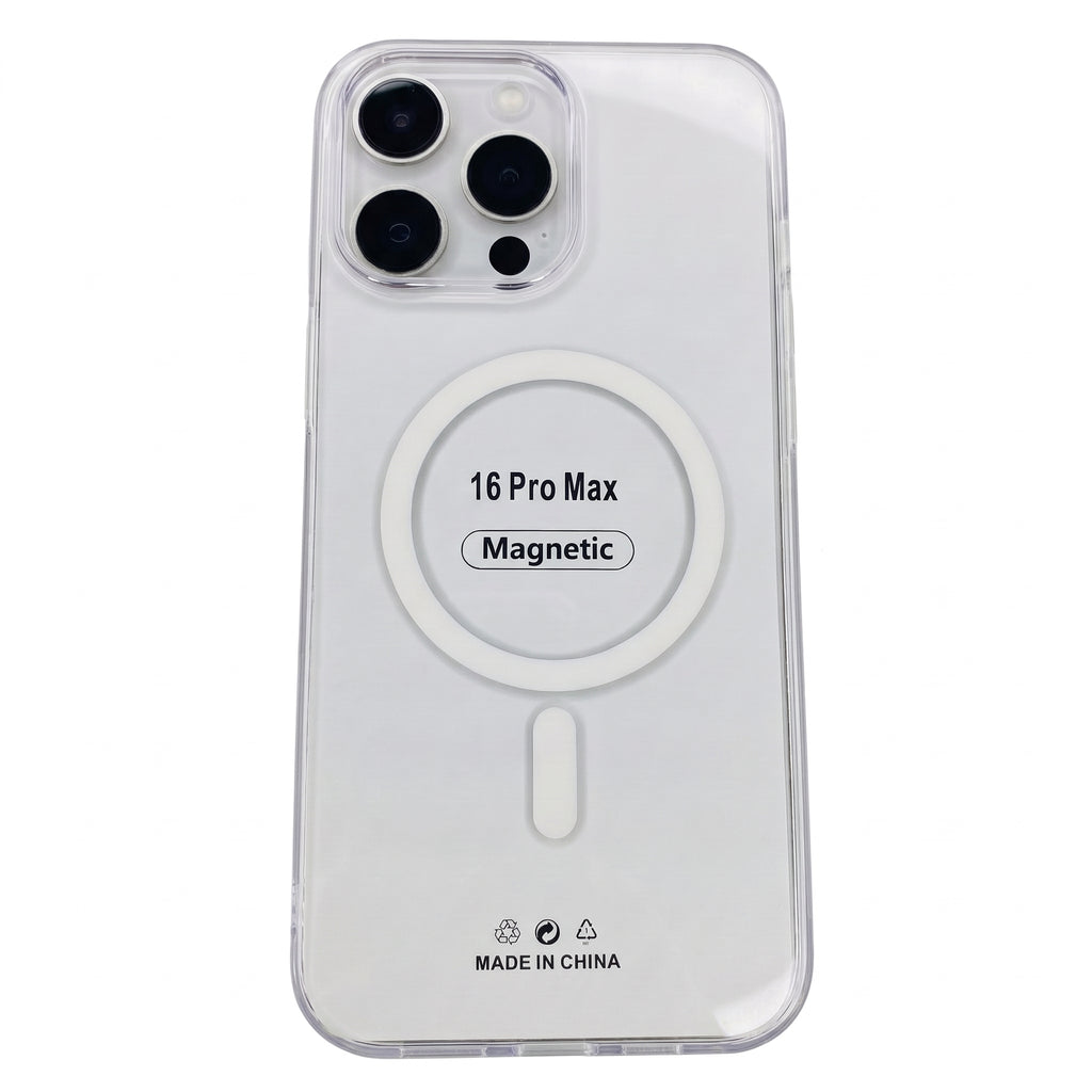 iPhone 16 Pro Max Clear Magnetic Case