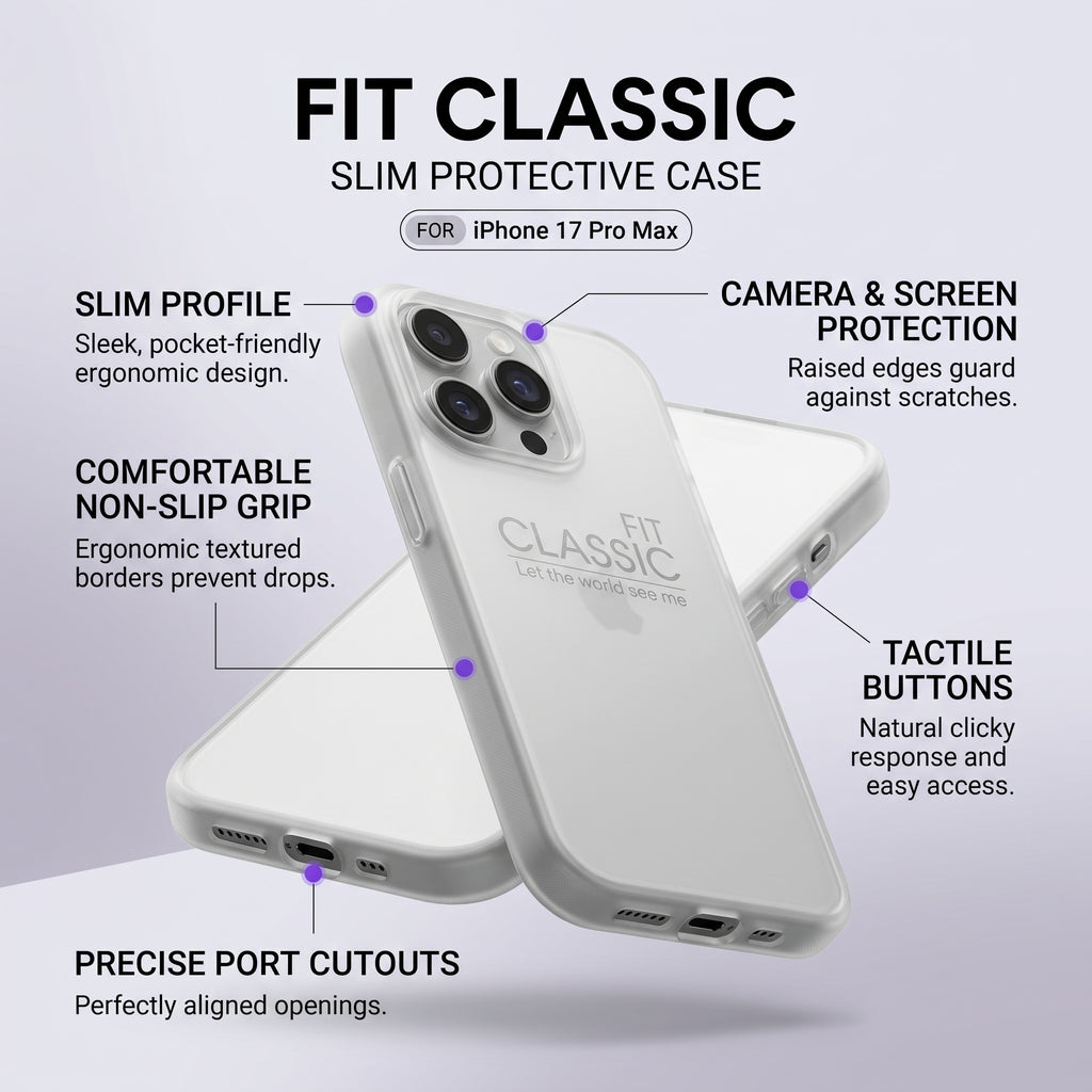 iPhone 17 Pro Max Case – 3 Colours