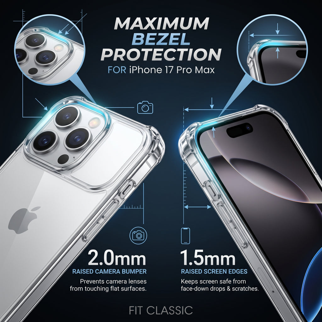 iPhone 17 Pro Max Case – 3 Colours