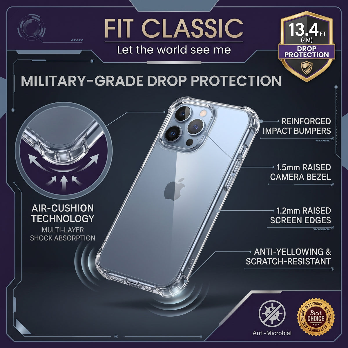 iPhone 17 Pro Max Case – 3 Colours