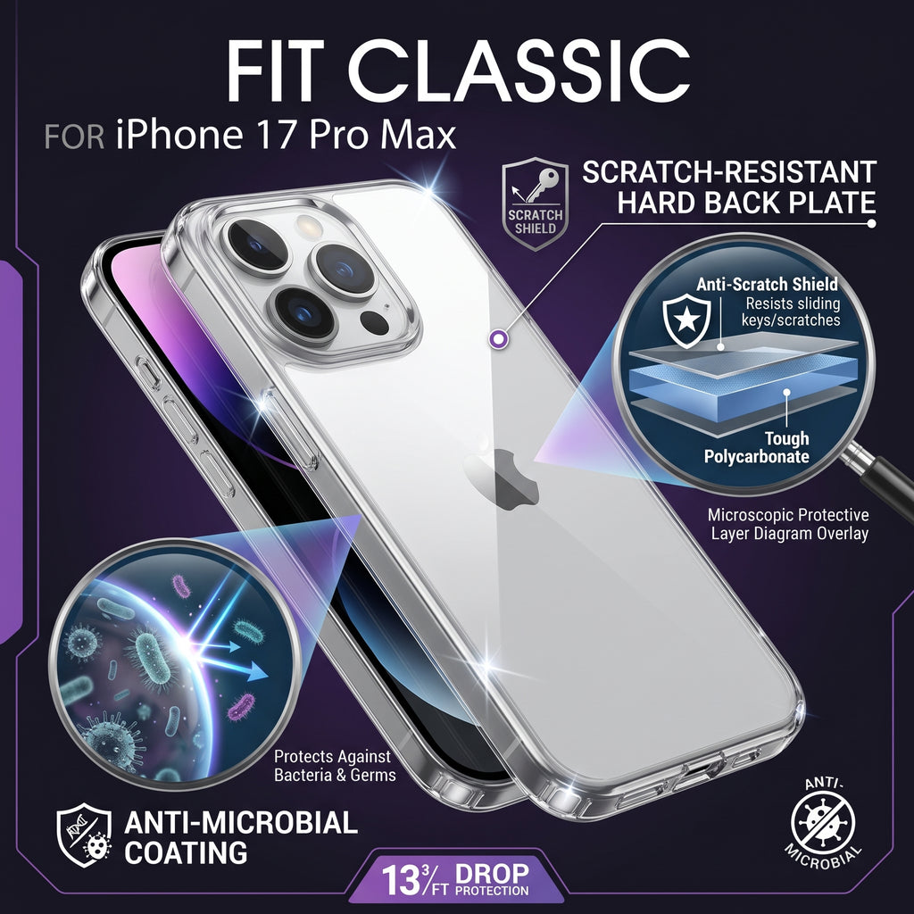 iPhone 17 Pro Max Case – 3 Colours